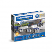 Clicformers - Police Set - 72 delar Clicformers - Police Set - 72 delar