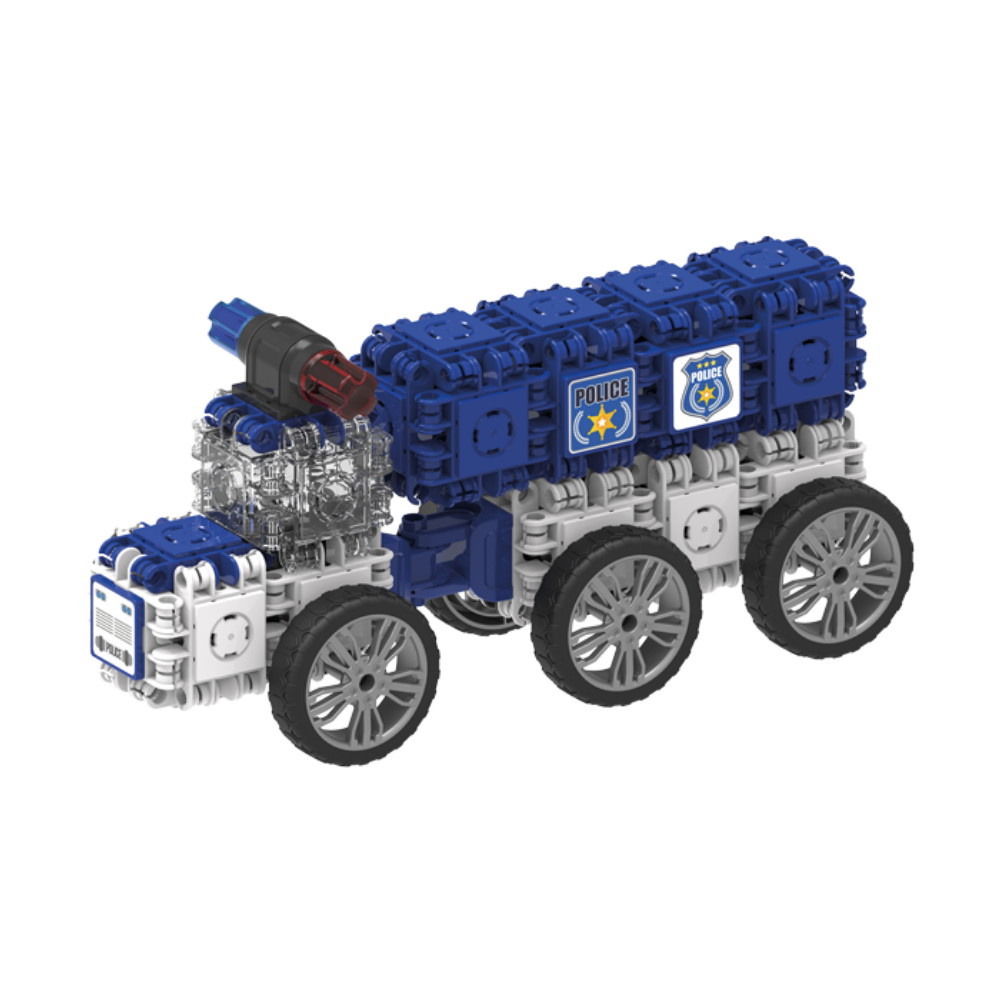 Clicformers - Police Set - 72 delar