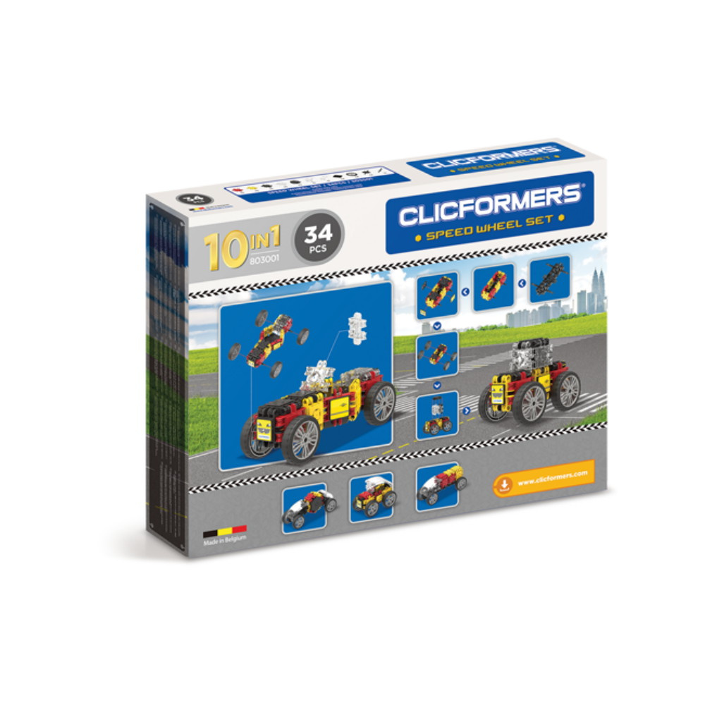 Clicformers - Speed Wheel Set - 34 delar
