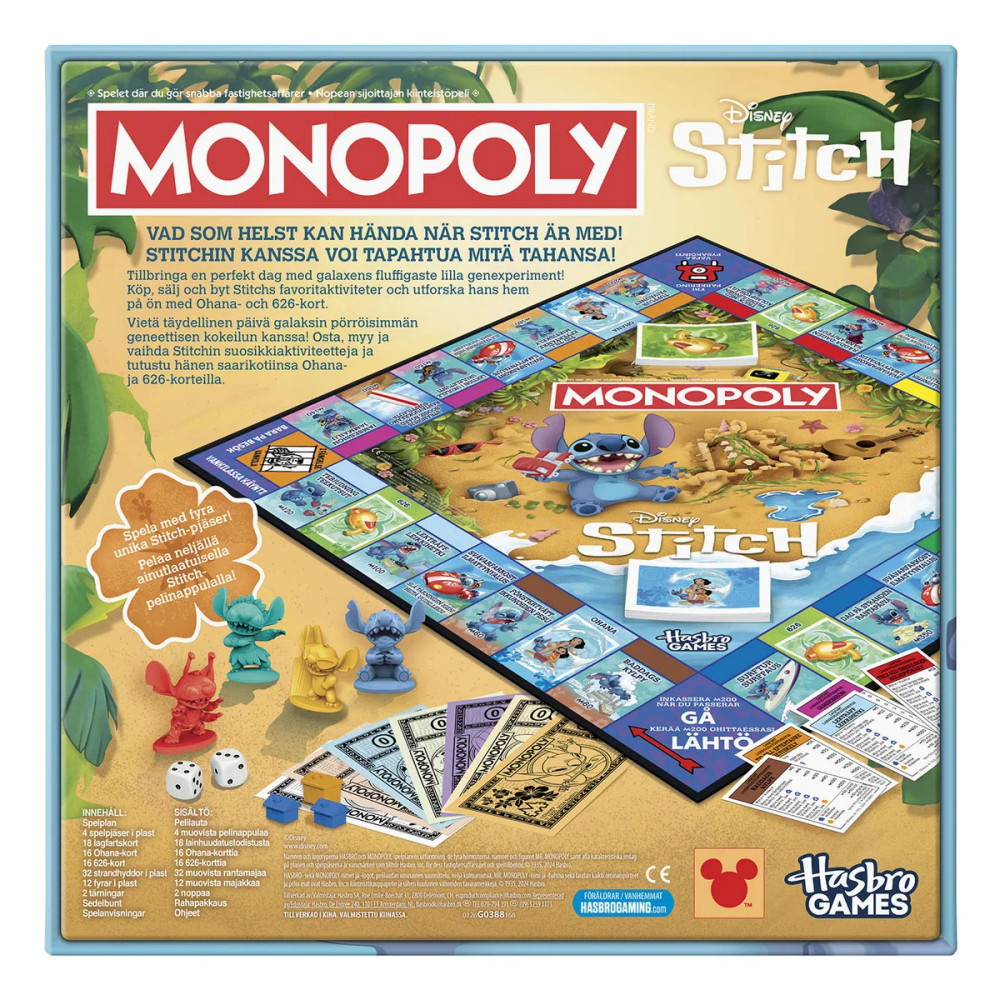 Monopoly - Stitch (Swe.)