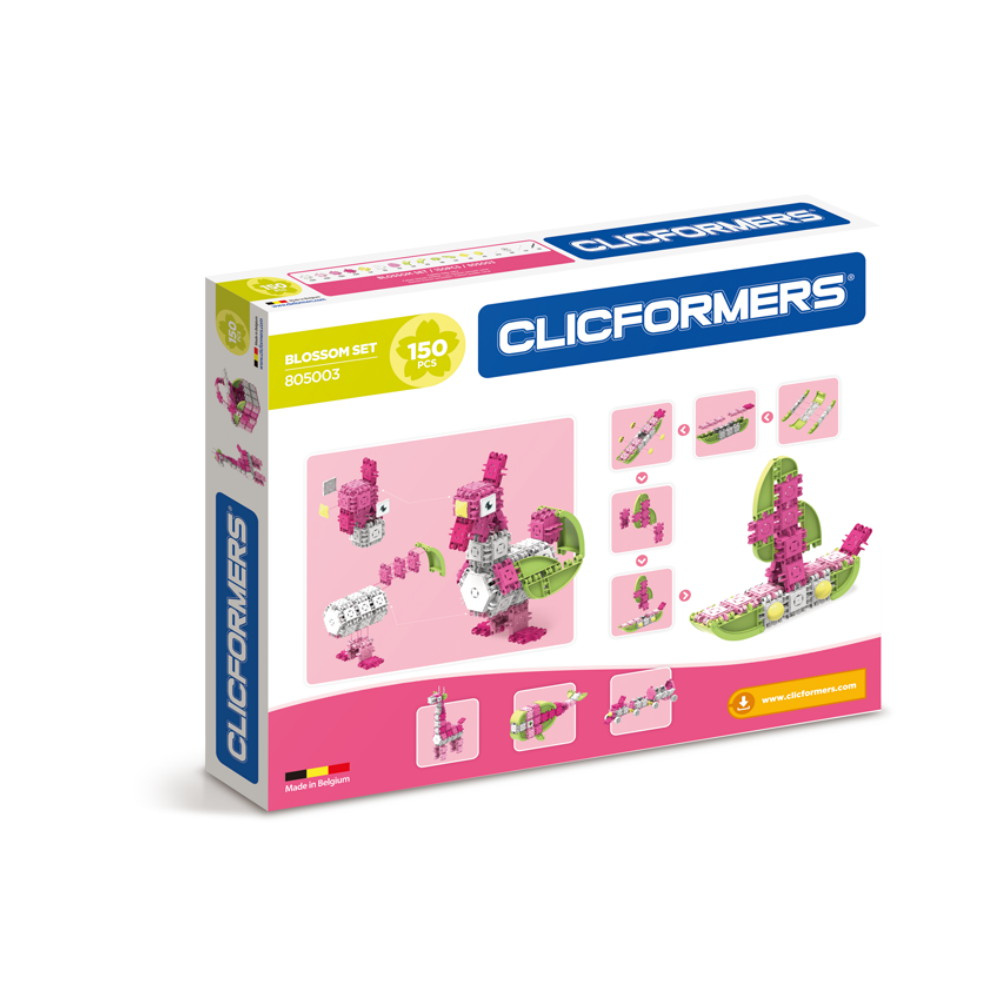 Clicformers - Blossom Set - 150 delar