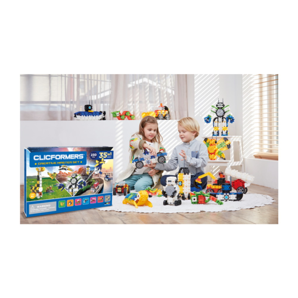 Clicformers - Creative Master Set - 230 delar