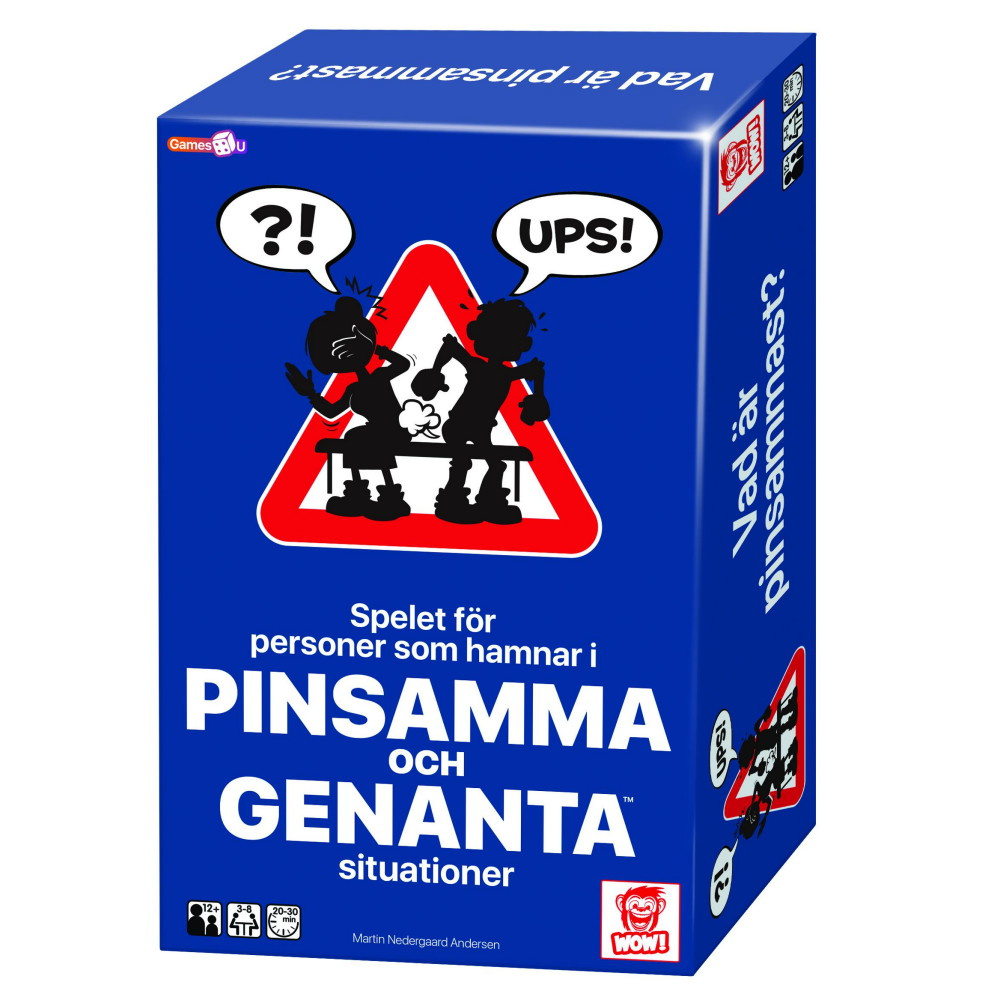 Pinsamma och genanta situationer