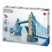 Tower Bridge pusselbyggnad 3D - 216 bitar