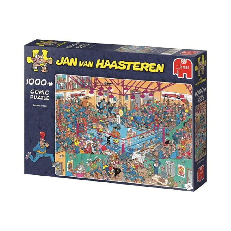 Jan van Haasteren Pussel - Boxing Match 1000 bitar