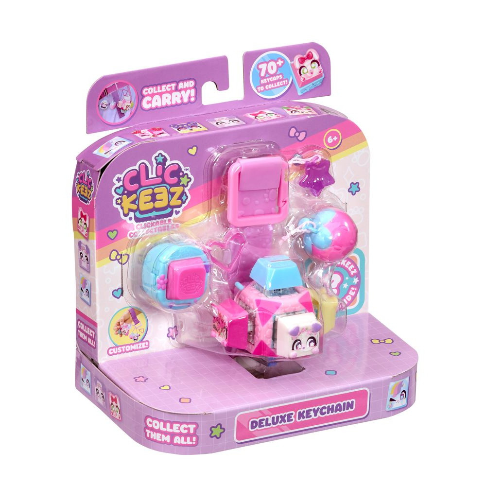 Clickeez Deluxe Heychain Klickbara Samlarobjekt