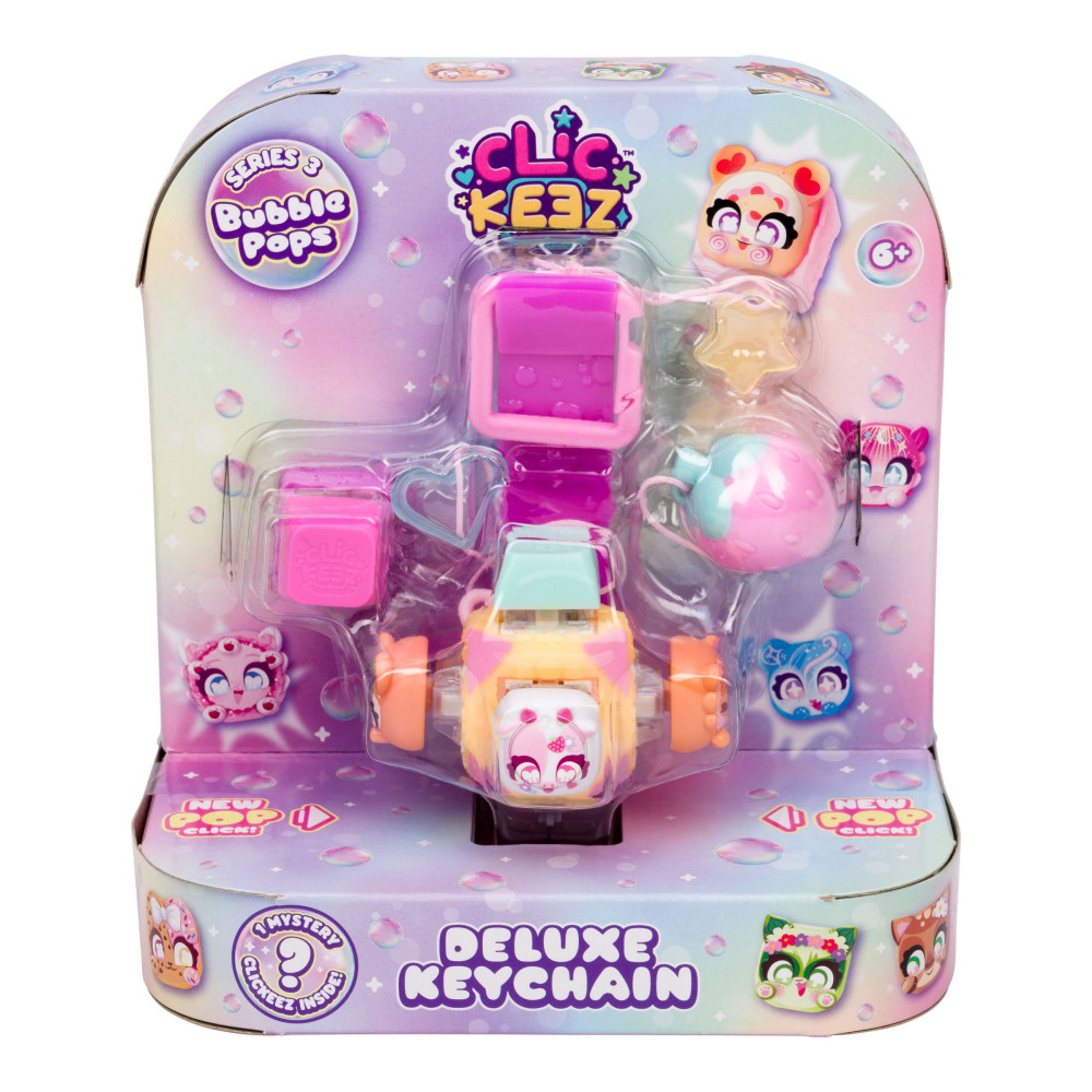 Clickeez Deluxe Keychain - Klickbara Samlarobjekt Serie 3