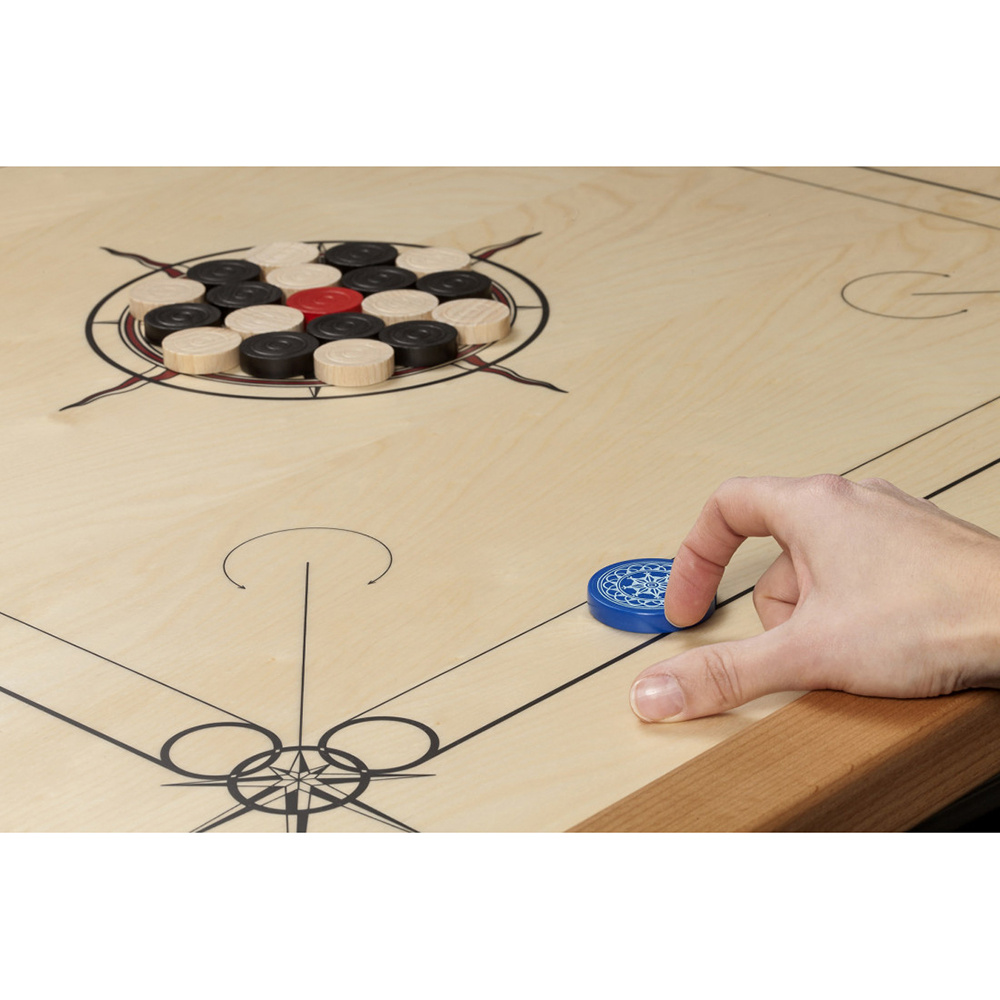 Carrom Standard Star Black-Red