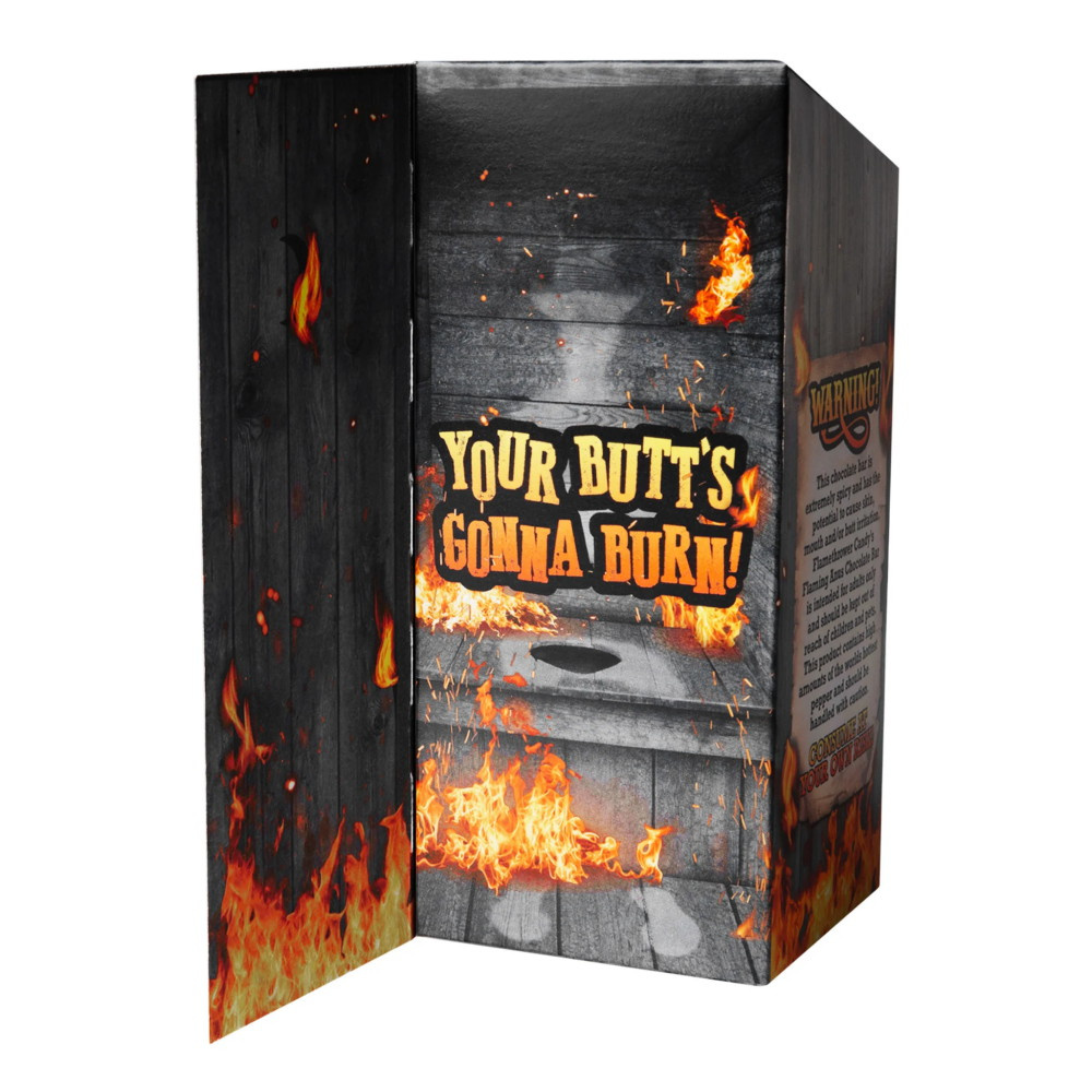 Flaming Anus Chocolate Bar