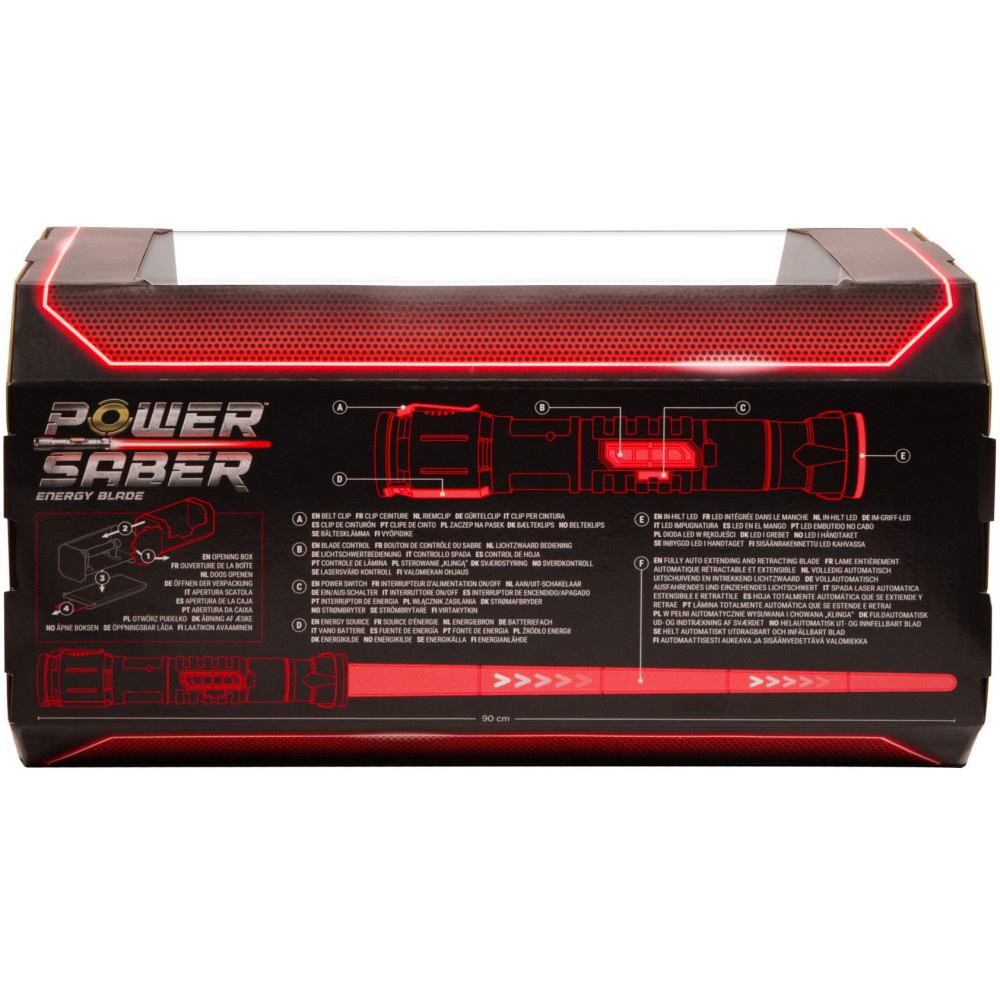 Power Saber Röd