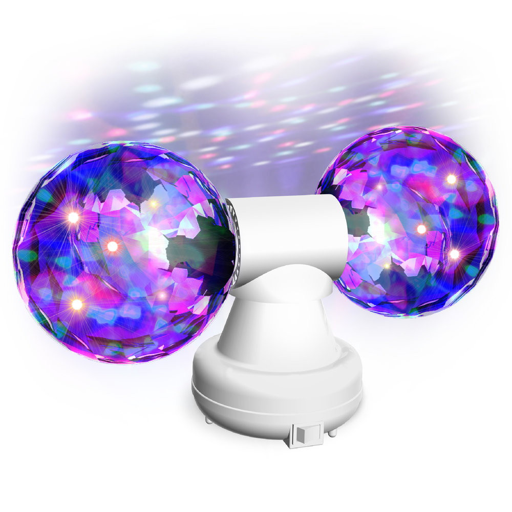PFL Double Rotating Multi Color Party Light