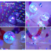 PFL Double Rotating Multi Color Party Light PFL Double Rotating Multi Color Party Light