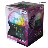 PFL Party Speaker with Light Effects Black