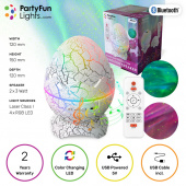 PFL Dinosaurie Ägg Stjärnprojektor PFL Dinosaurie Ägg Stjärnprojektor