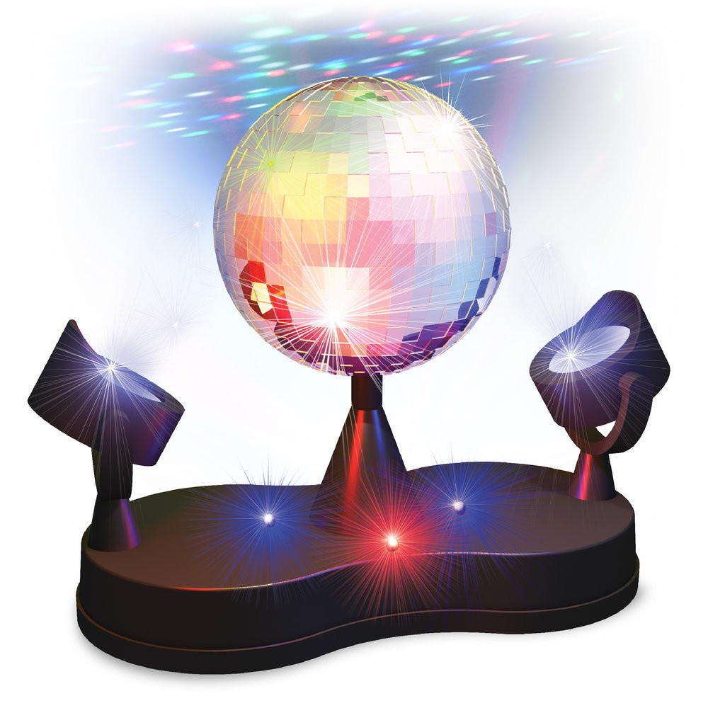 PFL Party Light with Rotating Mirror Ball