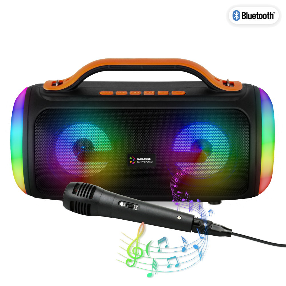PFL Karaoke Party Speaker Svart & Orange