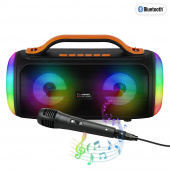 PFL Karaoke Party Speaker Svart & Orange PFL Karaoke Party Speaker Svart & Orange