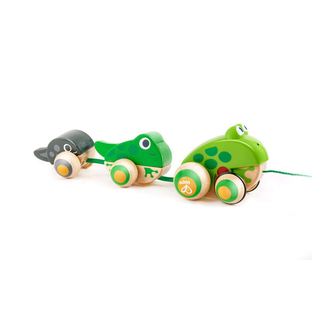 Hape Pull-Along Grodfamilj