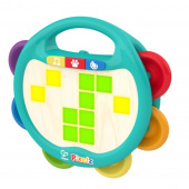 Hape Pixelz Tamburin Skaka Slå Hape Pixelz Tamburin Skaka Slå
