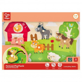 Knoppussel - Bondgårdsdjur 10 Bitar Knoppussel - Bondgårdsdjur 10 Bitar