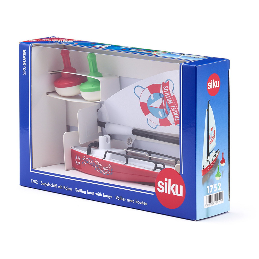 Siku Super - Segelbåt Med Bojar