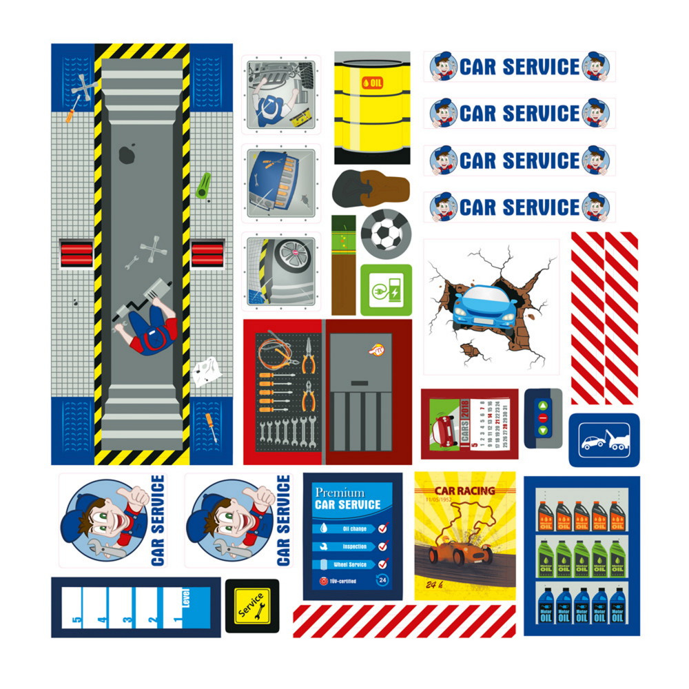 Siku World - Bilverkstad