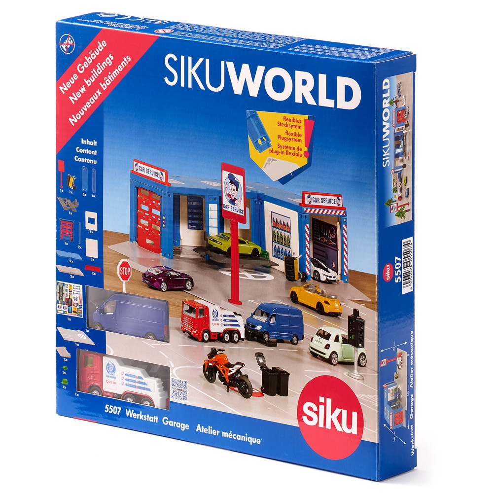 Siku World - Bilverkstad