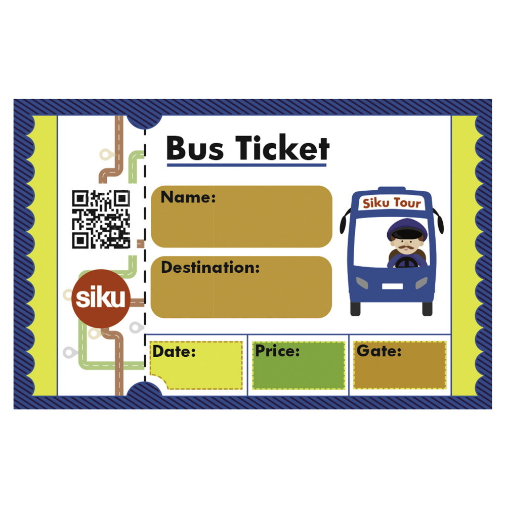 Siku World - Busshållplats