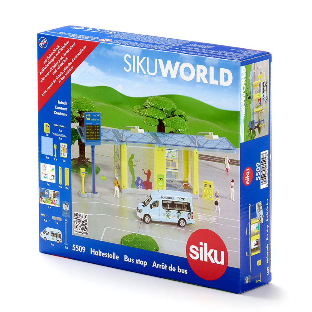 Siku World - Busshållplats
