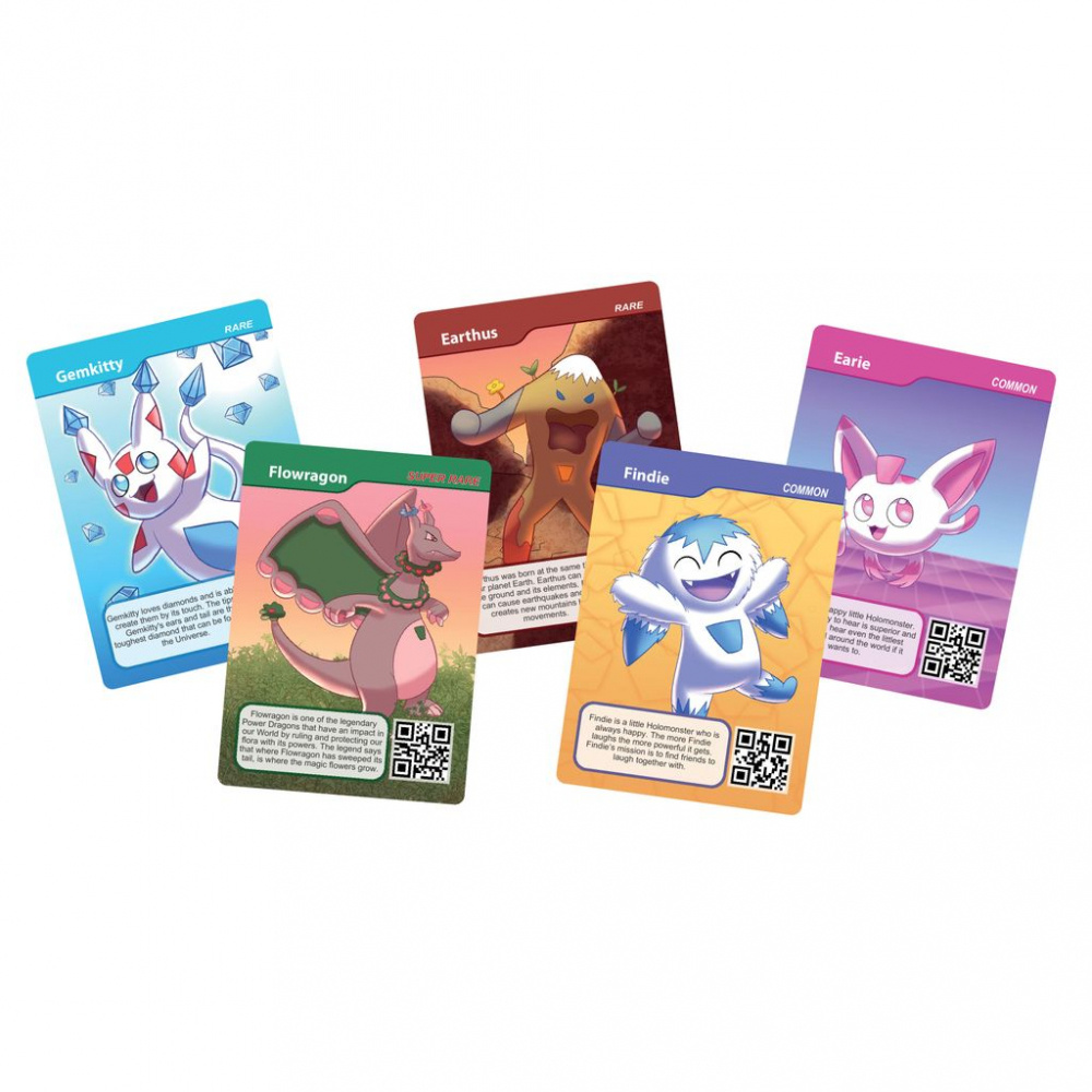 Holomonsters Samlarkort 5 st