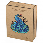 Artefakt träpussel - Peacock 99 Bitar Artefakt träpussel - Peacock 99 Bitar