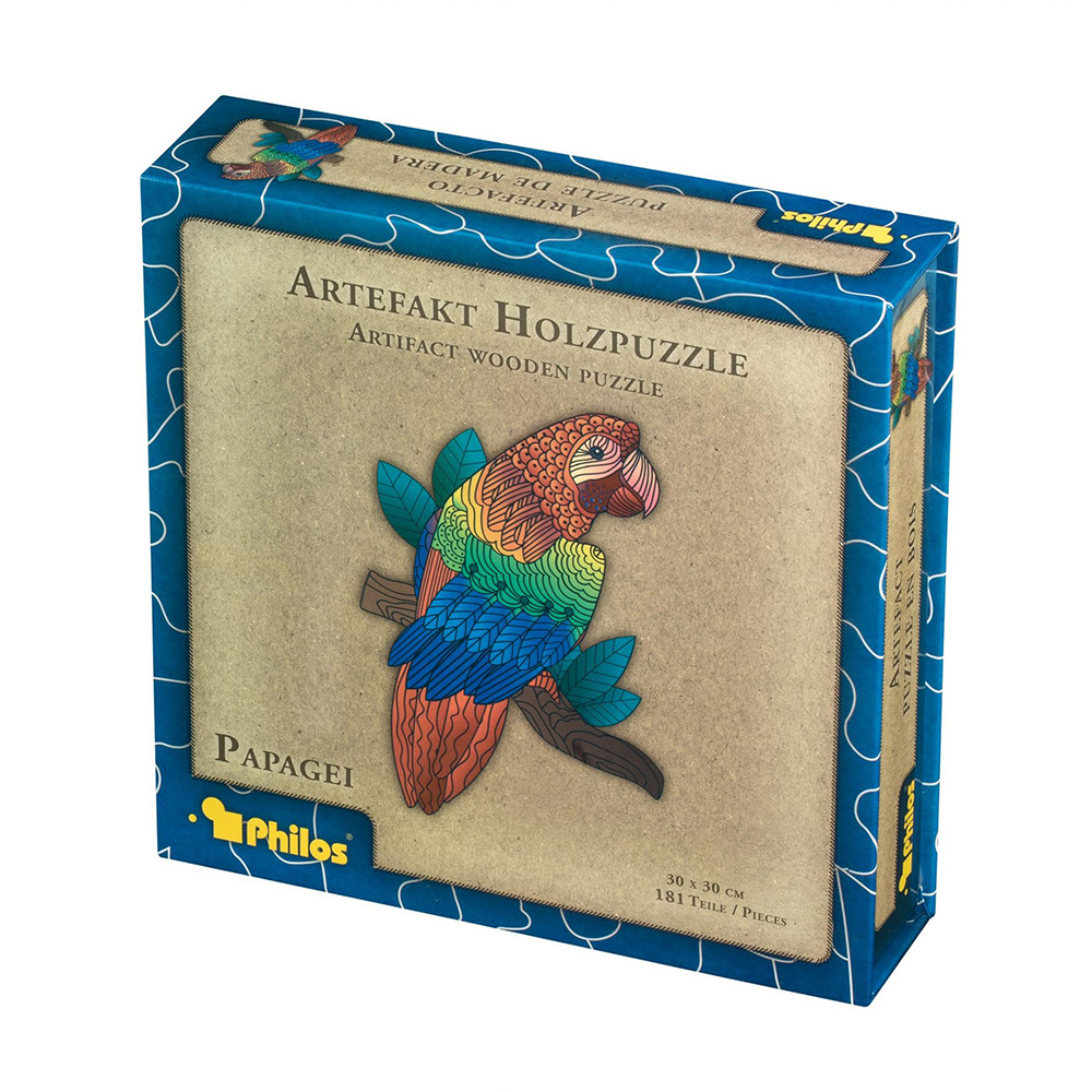 Artefakt träpussel - Parrot 181 bitar