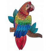 Artefakt träpussel - Parrot 181 bitar