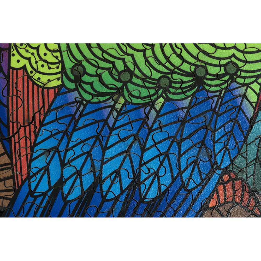 Artefakt träpussel - Parrot 181 bitar