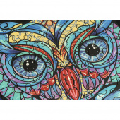 Artefakt träpussel - Owl 173 bitar