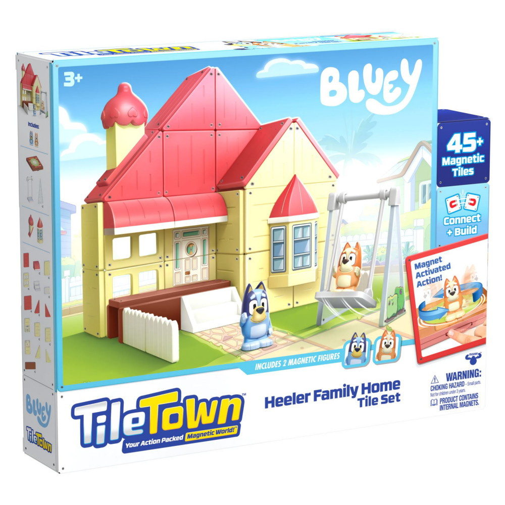 Tile Town Bluey Familjen Heelers Hus