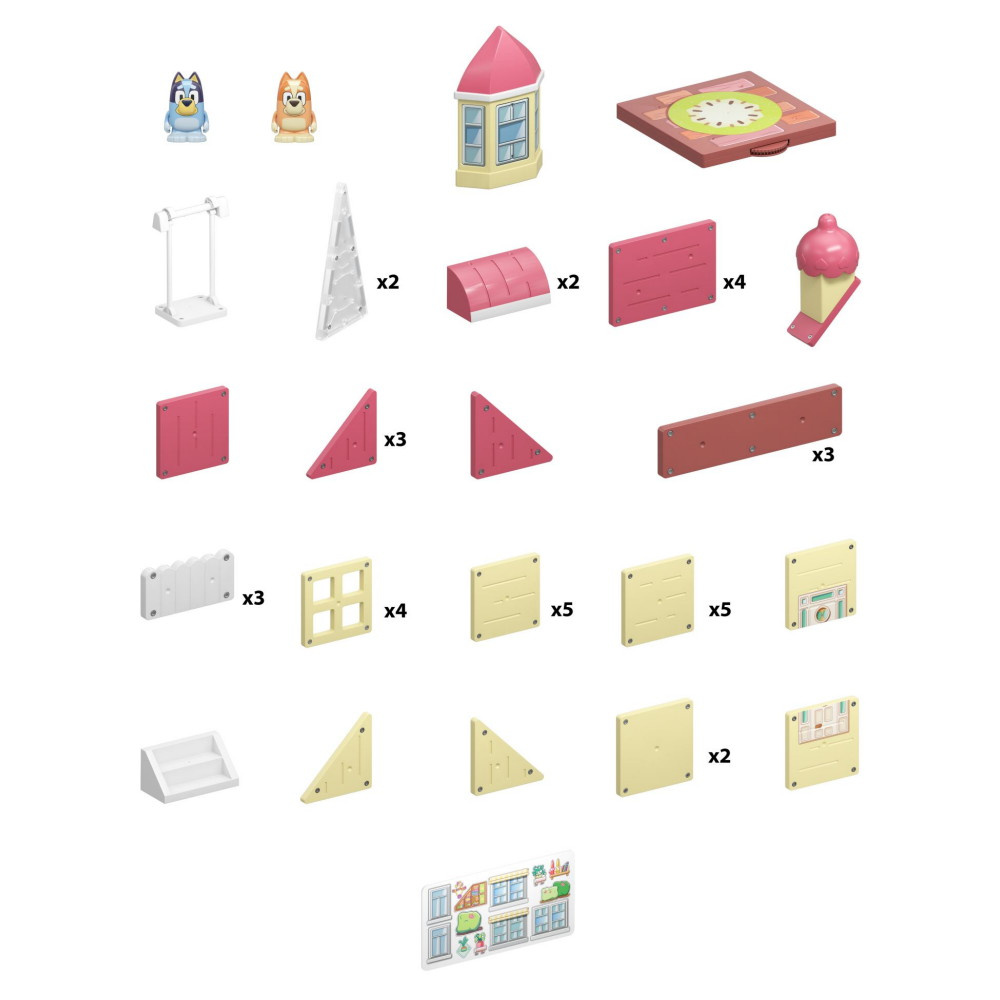 Tile Town Bluey Familjen Heelers Hus