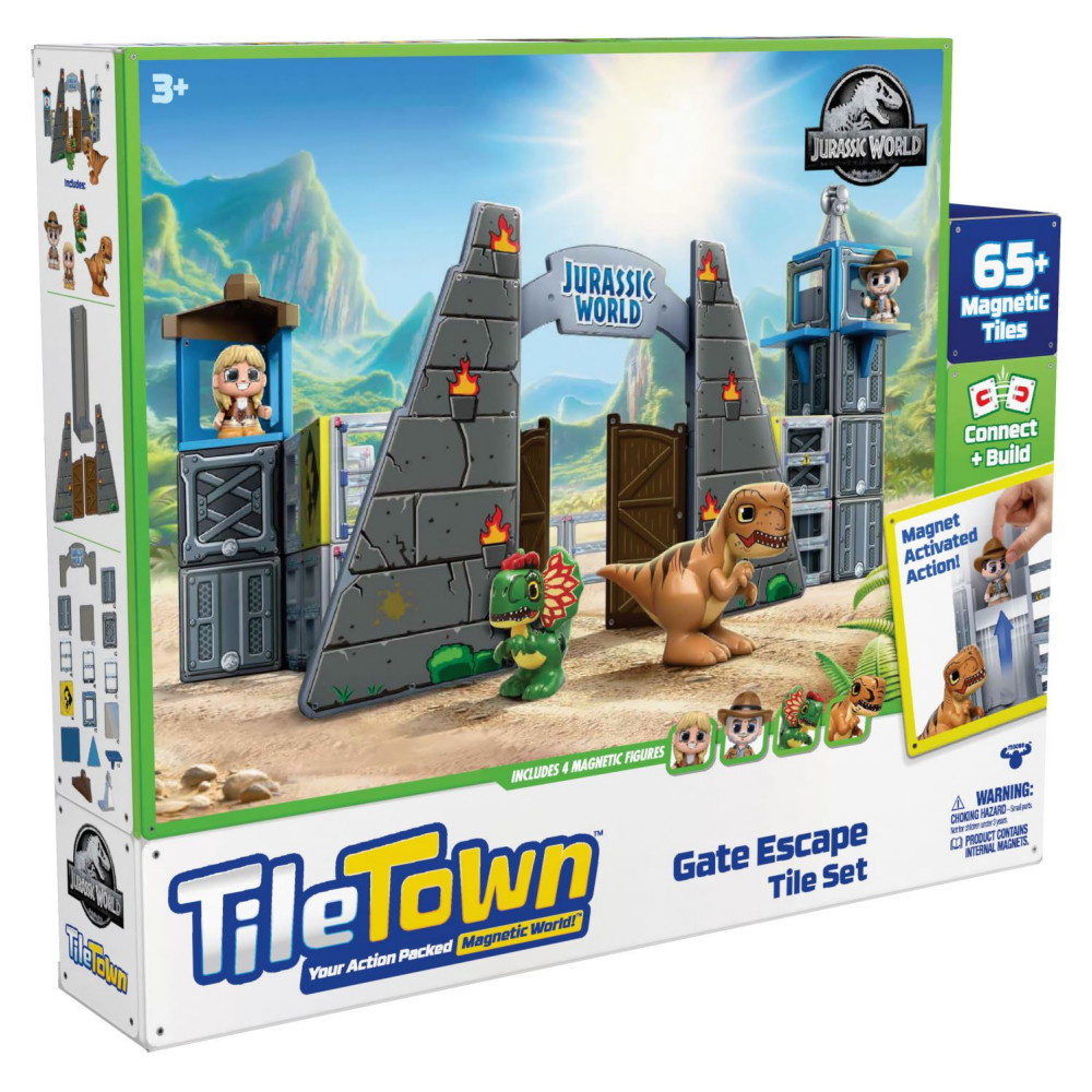 Tile Town Jurassic World Portflykt