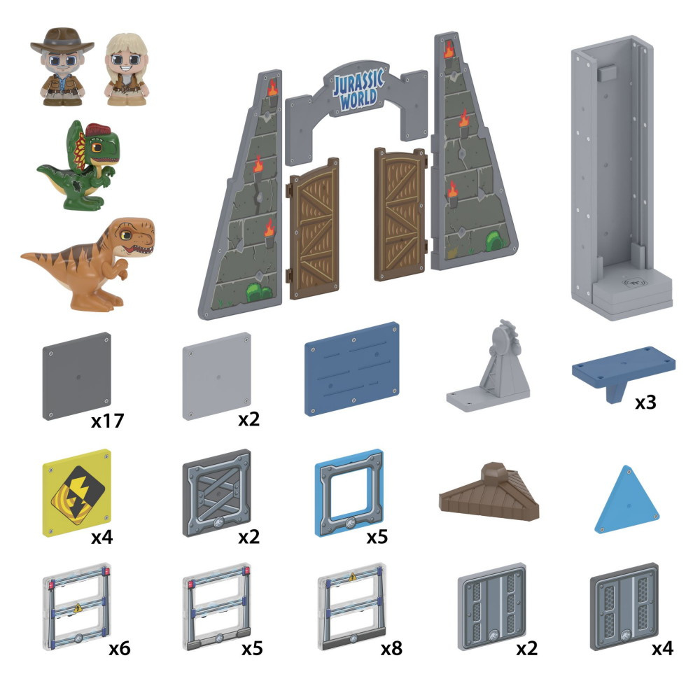 Tile Town Jurassic World Portflykt