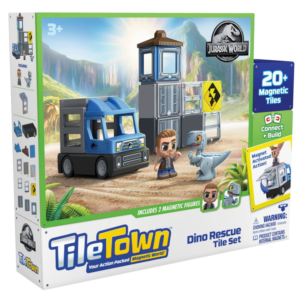 Tile Town Jurassic World Dino Räddning