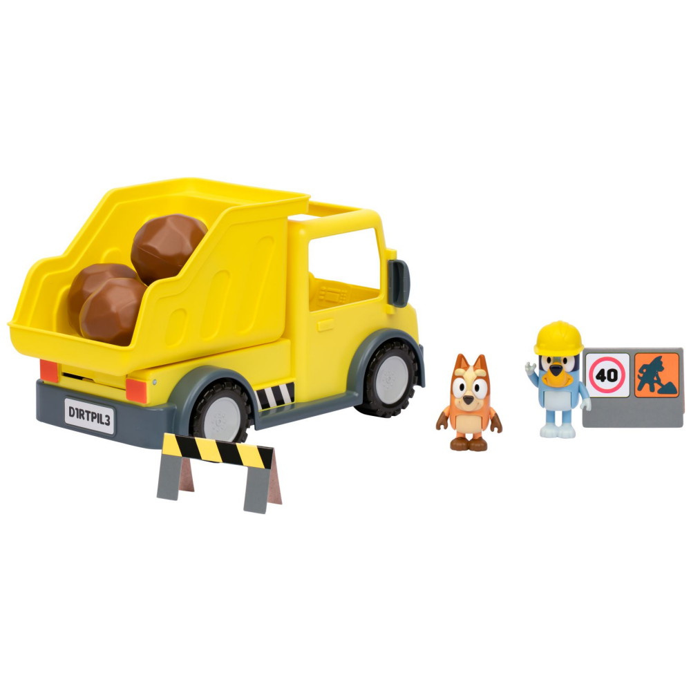 Bluey Tippbil Med Bluey Och Bingo