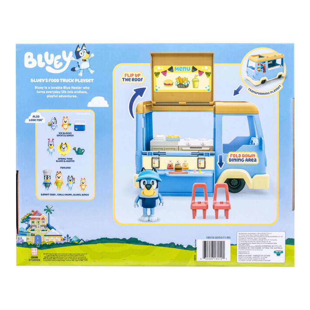Bluey - Food truck Playset