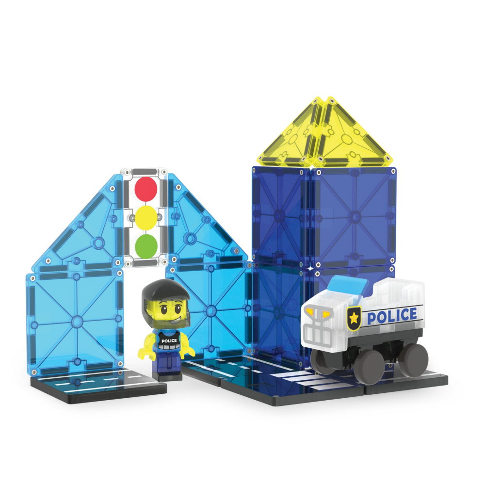 Magna-Tiles Polispatrull 20 delar 