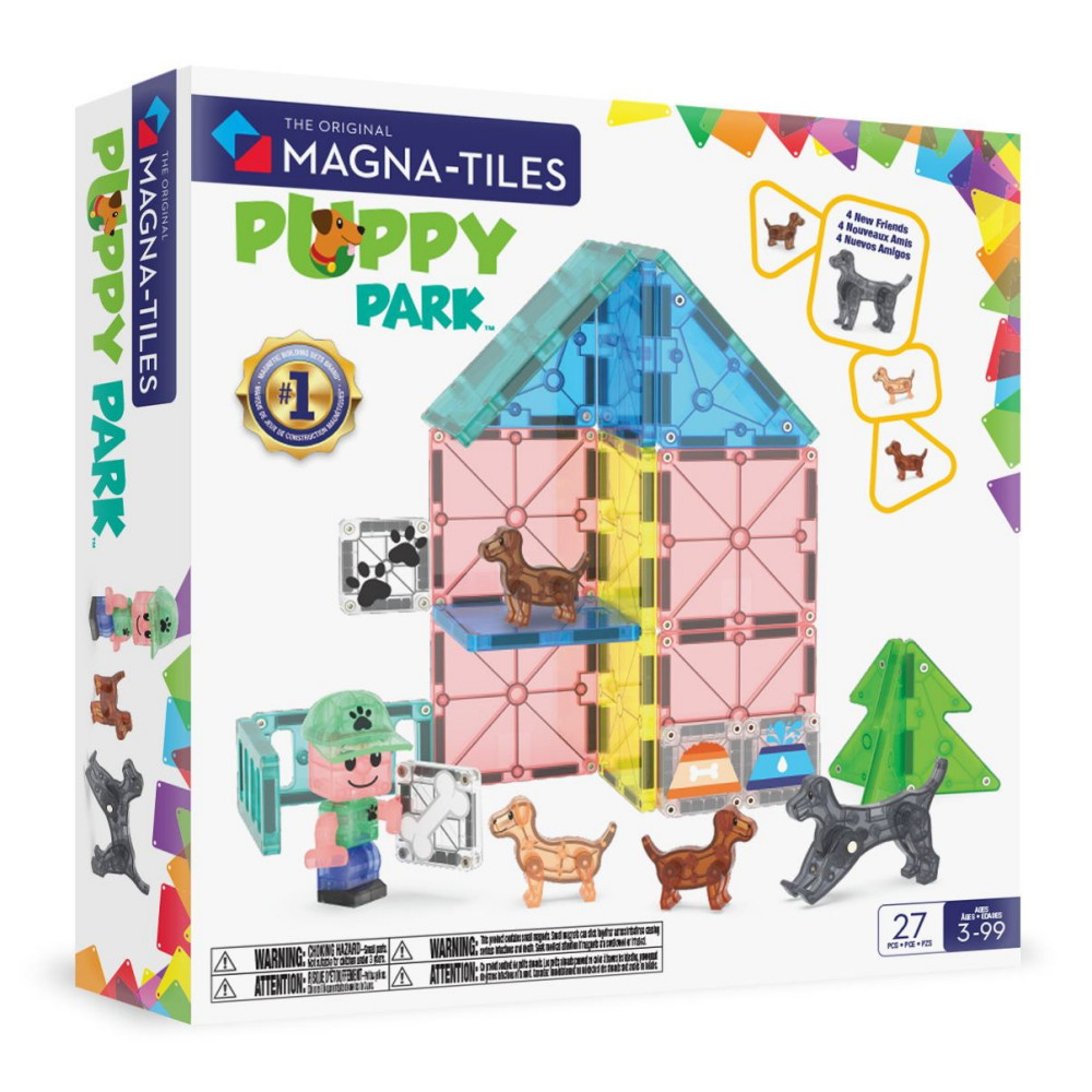 Magna-Tiles Hunddagis 27 delar