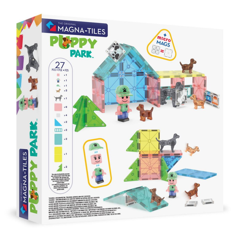 Magna-Tiles Hunddagis 27 delar