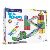 Magna-Tiles Rail Racers Deluxe 90 delar Magna-Tiles Rail Racers Deluxe 90 delar