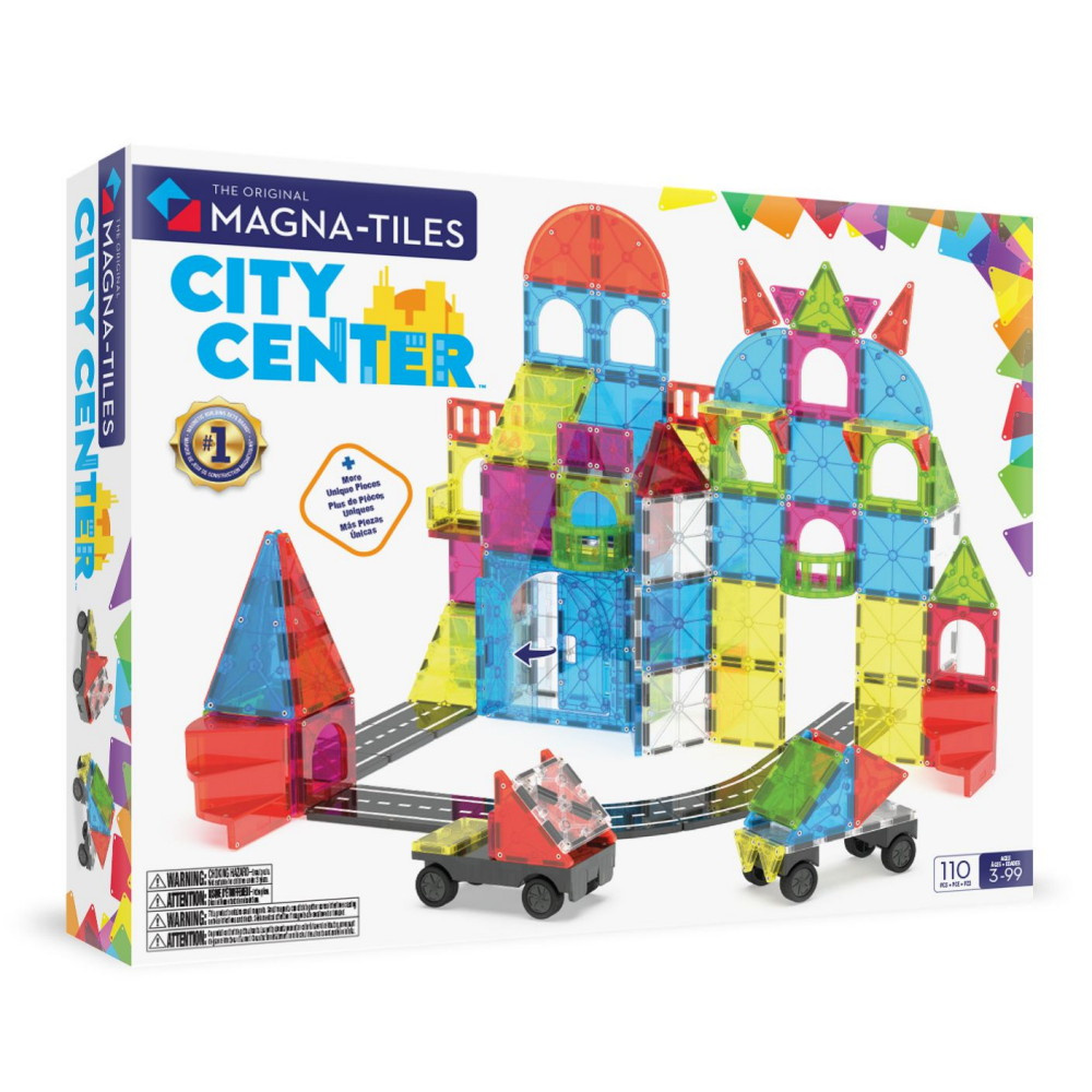 Magna-Tiles City Center 110 delar