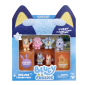Bluey Fuzzies figurer 8st Bluey Fuzzies figurer 8st