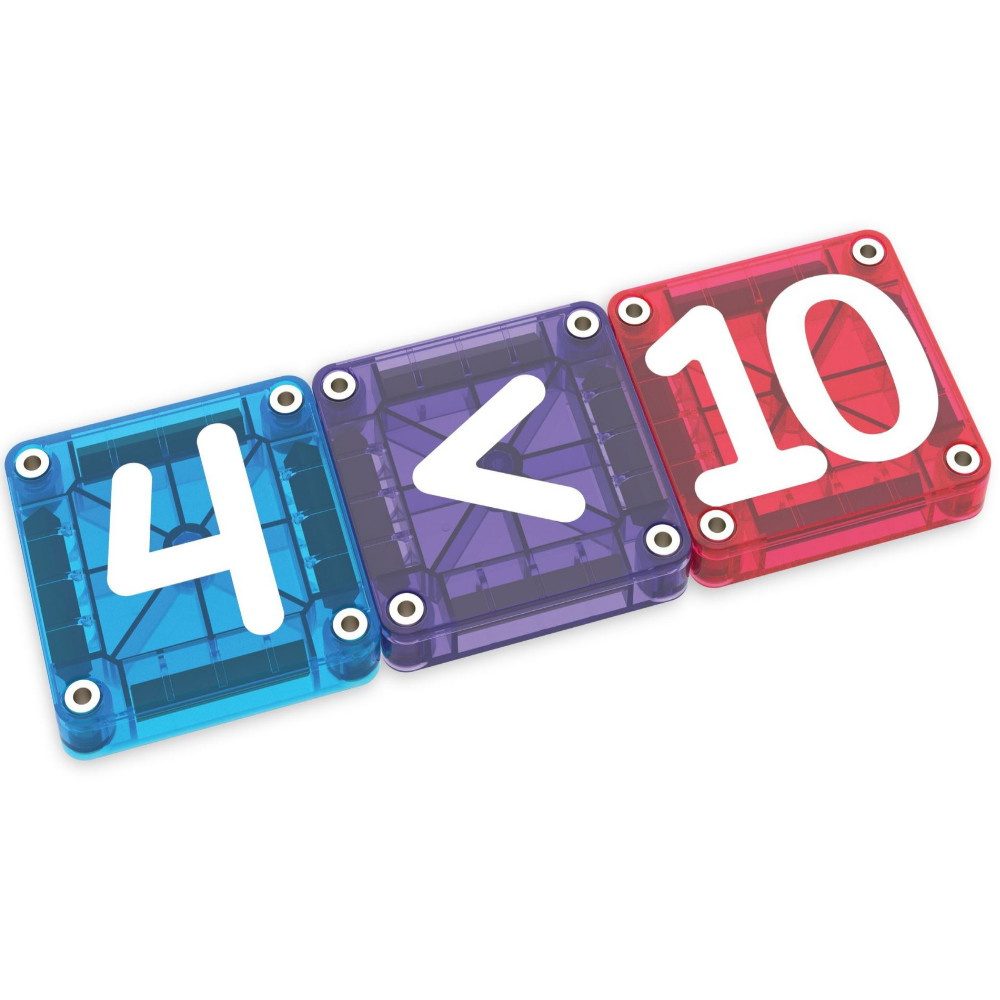 Magna-Tiles -  Lär dig siffror - 56 delar