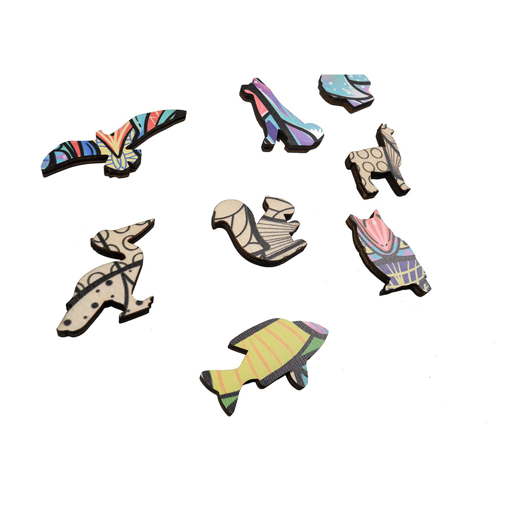 Artefakt träpussel - Owl 199 bitar